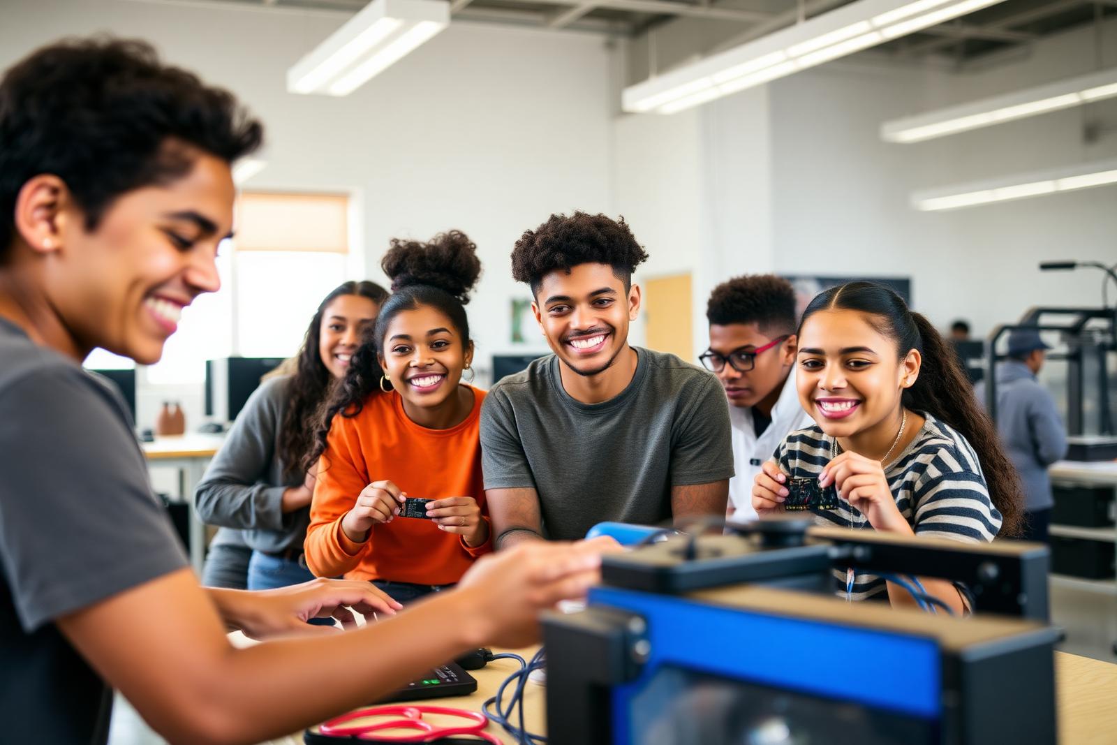 Atelier collaboratif d'étudiants
